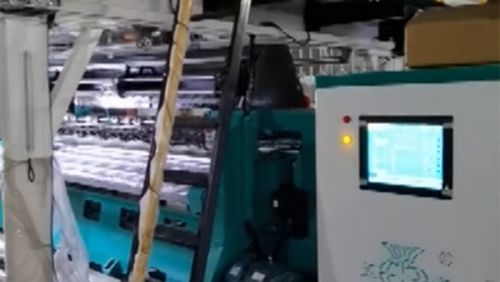 GE2393 Yüksek Hızlı File Örgü Makinası 