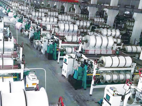 GE288A Orta Havlı Peluş Kumaş Çözgü Örgü Makinası